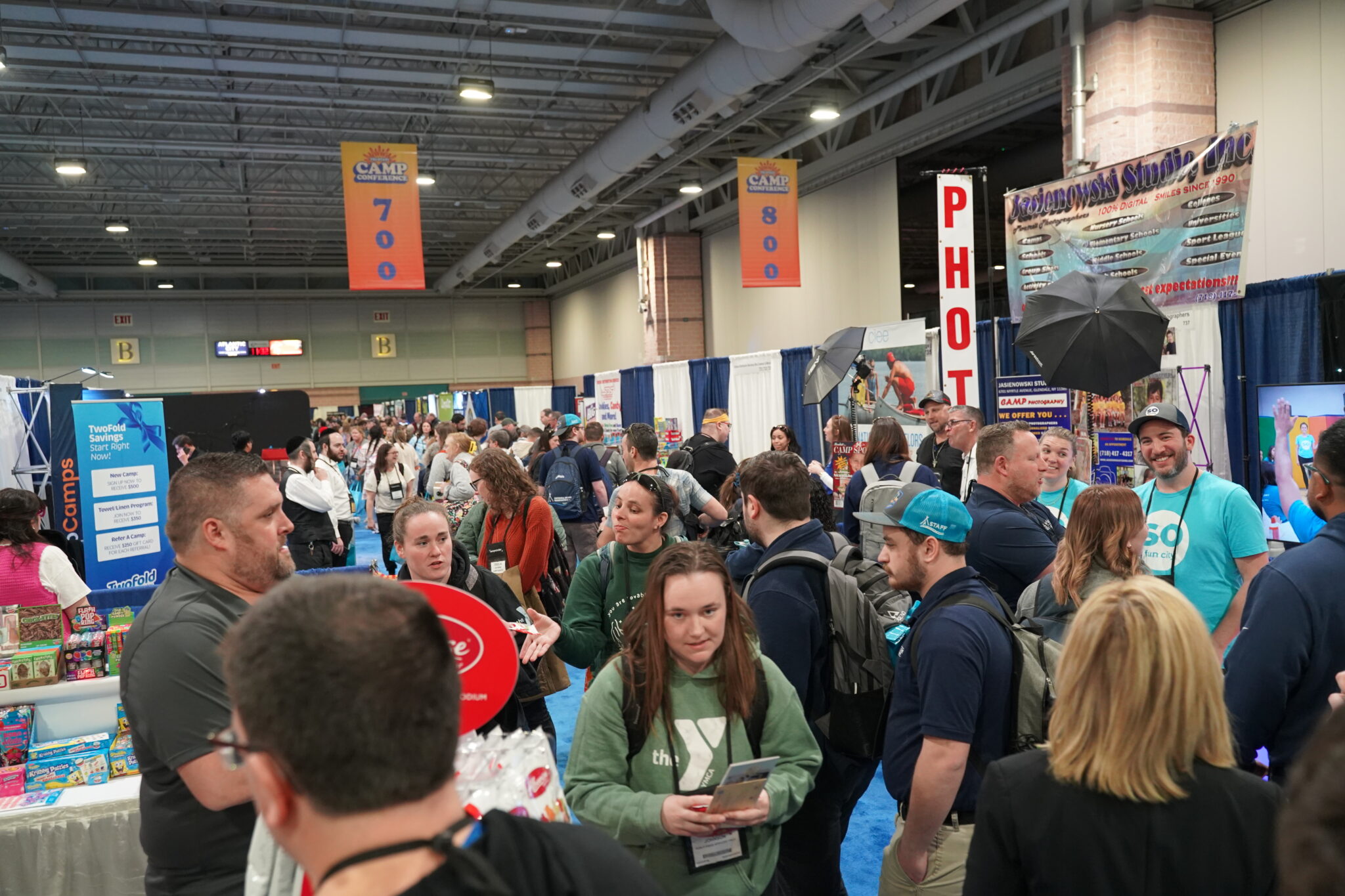 Exhibit Hall Crowd